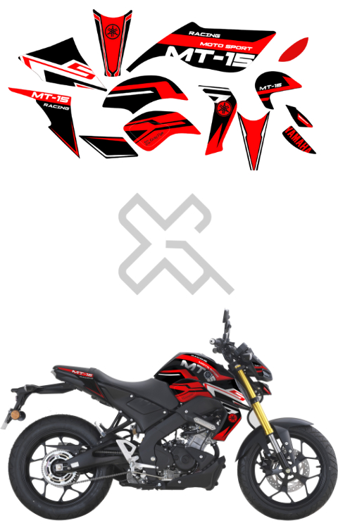 MT 15 Full Body Sticker | MT 15 Full Body Decals